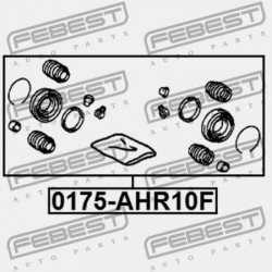 JAVÍTÓKÉSZLET, ELSŐ FÉKNYEREG TOYOTA ESTIMA T/L ACR30,40,MCR30,40 1999.12-2006.01 JP 04479-28110