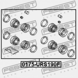 JAVÍTÓKÉSZLET, ELSŐ FÉKNYEREG LEXUS GS30/35/43/460 GRS19,URS190,UZS190 2005.01-2011.12 US 04478-22040