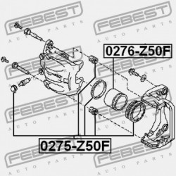 ELSŐ FÉKNYEREG DUGATTYÚ NISSAN MURANO Z50 2002.09-2007.10 CA 41121-CA000