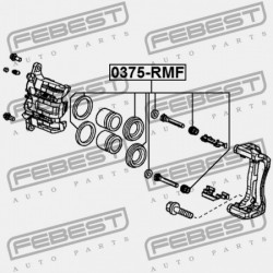 JAVÍTÓKÉSZLET, ELSŐ FÉKNYEREG HONDA CR-V RM4 2012-2014 GN 01463-T0A-A00
