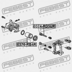 HÁTSÓ FÉKNYEREG DUGATTYÚ HONDA ODYSSEY RL3 2005-2009 US 43215-SHJ-A01