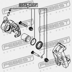 JAVÍTÓKÉSZLET, ELSŐ FÉKNYEREG MAZDA CX-5 KE 2011-2012 EU K0Y1-33-26Z
