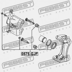 JAVÍTÓKÉSZLET, ELSŐ FÉKNYEREG MAZDA 6 GJ 2012-2012 EU GHY9-33-26ZA