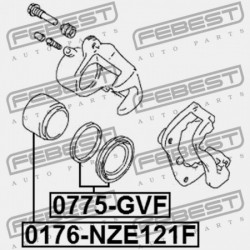 JAVÍTÓKÉSZLET, ELSŐ FÉKNYEREG SUZUKI GRAND VITARA/ESCUDO SQ416/SQ420/SQ625 1998-2006 55100-77820
