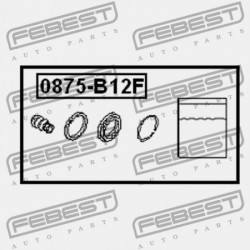 JAVÍTÓKÉSZLET, ELSŐ FÉKNYEREG SUBARU IMPREZA G11 2000.02-2007.04 JP 26297-AC010