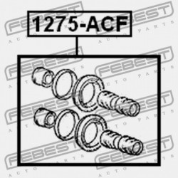 JAVÍTÓKÉSZLET, ELSŐ FÉKNYEREG VISSZAHÚZVA 58102-22A00