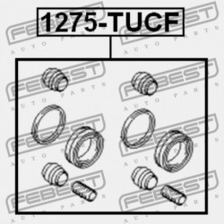 JAVÍTÓKÉSZLET, ELSŐ FÉKNYEREG HYUNDAI TUCSON 04: -OCT.2006 (2004-) GEN 58102-2EA10