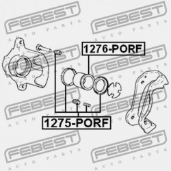 ELSŐ FÉKNYEREG DUGATTYÚ HYUNDAI H100 96 (TEHERAUTÓ) (1997-) GEN 58122-44010