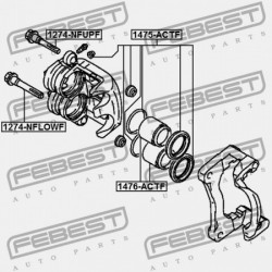 ELSŐ FÉKNYEREG DUGATTYÚ SSANG YONG KYRON 2005-2013 4814009152