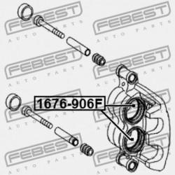 ELSŐ FÉKNYEREG DUGATTYÚ MERCEDES BENZ SPRINTER 906 2005-2013 A0044205683