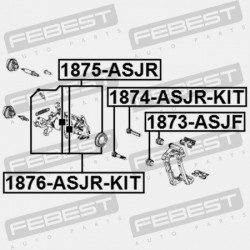 HÁTSÓ FÉKNYEREG DUGATTYÚ JAVÍTÁSA BUICK ENCORE 2013- [AT]. 13300861