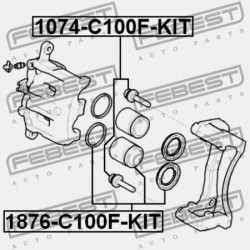 ELSŐ FÉKNYEREG DUGATTYÚ JAVÍTÁS OPEL ANTARA 2006- 4808859
