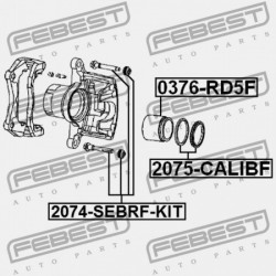 ELSŐ FÉKNYEREG VEZETŐ PERSELY CHRYSLER SEBRING II 2006-2010 05191272AA