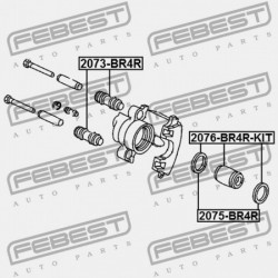 HÁTSÓ FÉKNYEREG DUGATTYÚ JAVÍTÁS CHRYSLER SEBRING (JR) 2001-2006 05011948AA