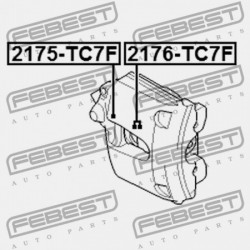 JAVÍTÓKÉSZLET, ELSŐ FÉKNYEREG FORD TRANSIT CONNECT TC7 2002-2013 EU 5039027