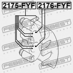 ELSŐ FÉKNYEREG DUGATTYÚ FORD TRANSIT FY 2000-2006 EU 4055819