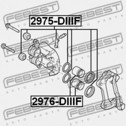 ELSŐ FÉKNYEREG DUGATTYÚ LAND ROVER DISCOVERY IV 2010-2016 STC1918