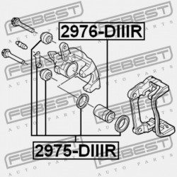 HÁTSÓ FÉKNYEREG DUGATTYÚ LAND ROVER DISCOVERY IV 2010-2016 STC1908