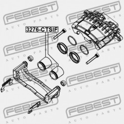 ELSŐ FÉKNYEREG DUGATTYÚ CADILLAC STS 2005-2011 EU 18047985