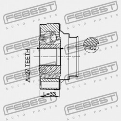 BELSŐ CSUKLÓ TOYOTA CAMRY GRACIA MCV2,SXV2 1996.12-2001.09 JP 43409-17010