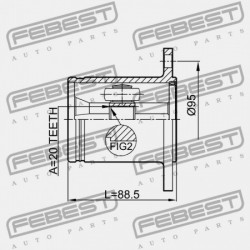 BELSŐ CSUKLÓ TOYOTA RAV4 ALA49,ASA4,AVA4,ZSA4 2012.12- GR 42360-28010