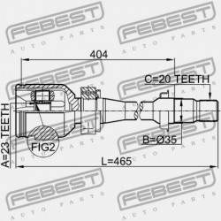 JOBB BELSŐ CSUKLÓ TOYOTA AVENSIS AT22,AZT220,CDT220,CT220,ST220,ZZT22 1997.10- 43030-05050