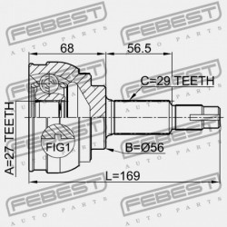 NISSAN MAXIMA A32 KÜLSŐ CSUKLÓ 1994.10-2000.01 EL 39100-31U00