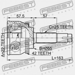 NISSAN WINGROAD/AD Y11 KÜLSŐ CSUKLÓ 1999.05-2008.10 JP 39100-4M570