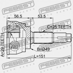 NISSAN TIIDA JPN MÁRKA C11 KÜLSŐ CSUKLÓ 2005.08-2012.06 GL 39211-3U000