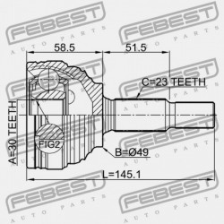 NISSAN ALMERA G15RA KÜLSŐ CSUKLÓ 2012.11- EL 39100-00Q4F