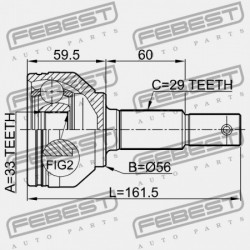 NISSAN QASHQAI J10E KÜLSŐ CSUKLÓ 2006.12-2013.12 EL C9211-JD02B