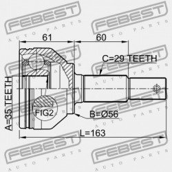 NISSAN QASHQAI J10E KÜLSŐ CSUKLÓ 2006.12-2013.12 EL C9211-JA00A