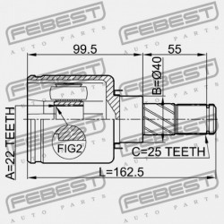 JOBB BELSŐ CSUKLÓ NISSAN SUNNY/ALMERA B10RS 2006.03-2013.03 GL 39100-95F0B
