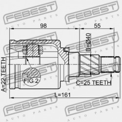 NISSAN TIIDA JPN MÁRKA C11 BELSŐ CSUKLÓ 2005.08-2012.06 GL 39720-ET028