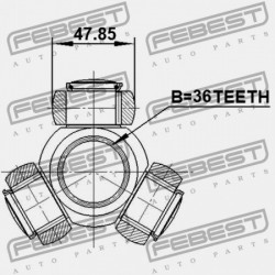 HÁROMKÜLLŐS NISSAN MURANO Z50 2002.09-2007.10 CA 39771-CC40A