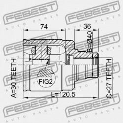 HONDA CR-V RD1 BELSŐ CSUKLÓ 1996-2001 GN 44310-S10-902