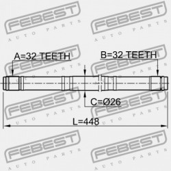 FÉL-PRET JOBB HONDA CR-V RD1 1996-2001 GN 44010-S10-A60