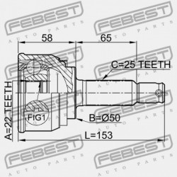 KIVONT KÜLSŐ CSUKLÓ MB526443