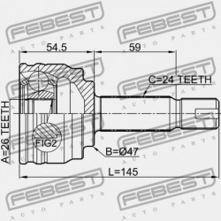 MITSUBISHI ATTRAGE A13 2013-2014 KÜLSŐ CSATLAKOZÓ 3815A423
