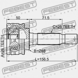 HÁTSÓ KÜLSŐ CSUKLÓ MITSUBISHI LANCER CY,CZ 2007.03-2013.02 EUR 3715A007