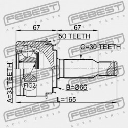 KÜLSŐ CSUKLÓ MITSUBISHI PAJERO/MONTEROLONG V70 2000.02-2006.12 G.EXP MR453383
