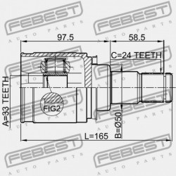 BAL BELSŐ CSUKLÓ MITSUBISHI LANCER CY,CZ 2007.03-2013.02 EUR 3817A139