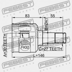 BELSŐ FURAT. MITSUBISHI GALANT EA3,8A 1998.02-2003.07 MMNA/MMNA MR470021