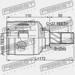 BELSŐ CSUKLÓ MITSUBISHI ASX GA0 2010.04-2013.01 EUR 3815A363