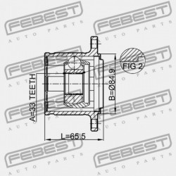 JOBB BELSŐ CSUKLÓ MITSUBISHI PAJERO/MONTERO SPORT KH0 2008.07-2013.01 EUR/MMTH 3815A184