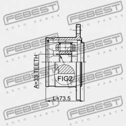 JOBB BELSŐ CSUKLÓ MITSUBISHI CHALLENGER K90 1996.05-2001.08 JPN MR528711