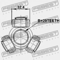 TRIPOID MITSUBISHI LANCER CY,CZ 2007.03-2013.02 EUR 3815A226