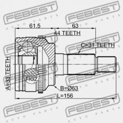 MAZDA CX-7 ER KÜLSŐ CSUKLÓ 2007-2009 EU GP43-25-60X
