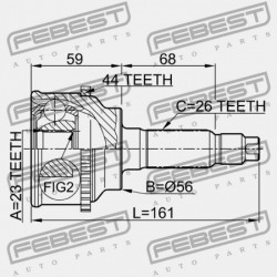 MAZDA BONGO FRIENDEE SG 1995-2001 JP KÜLSŐ CSATLAKOZÓ MD04-25-500A