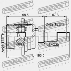 HÁTSÓ BELSŐ CSUKLÓ MAZDA CX-5 KE 2011-2012 EU RTA1-22-520